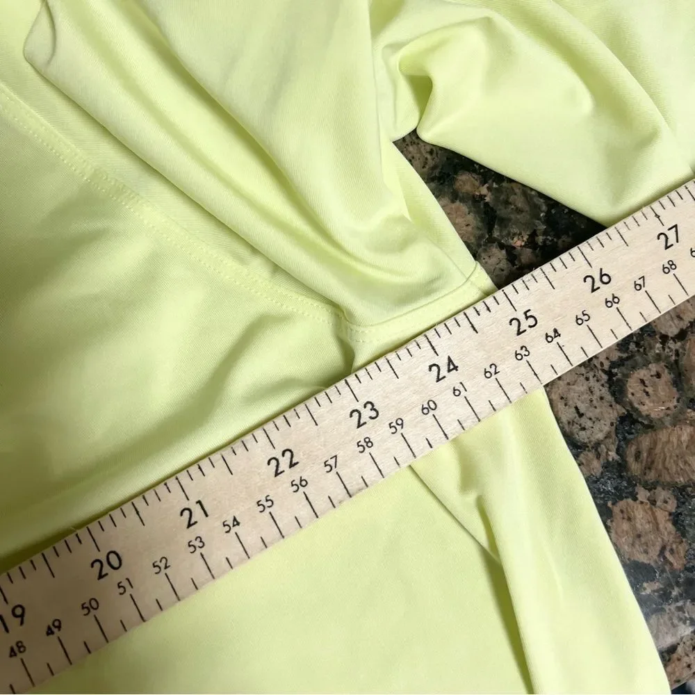 Coolibar Collar Shirt Mens Golf Polo Erodym UPF 50 Performance Size XXL Yellow
